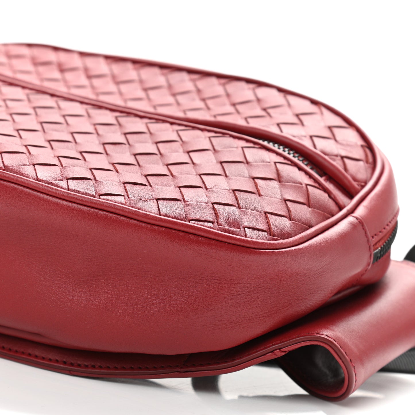 Nappa Intrecciato Belt Bag Eclipse