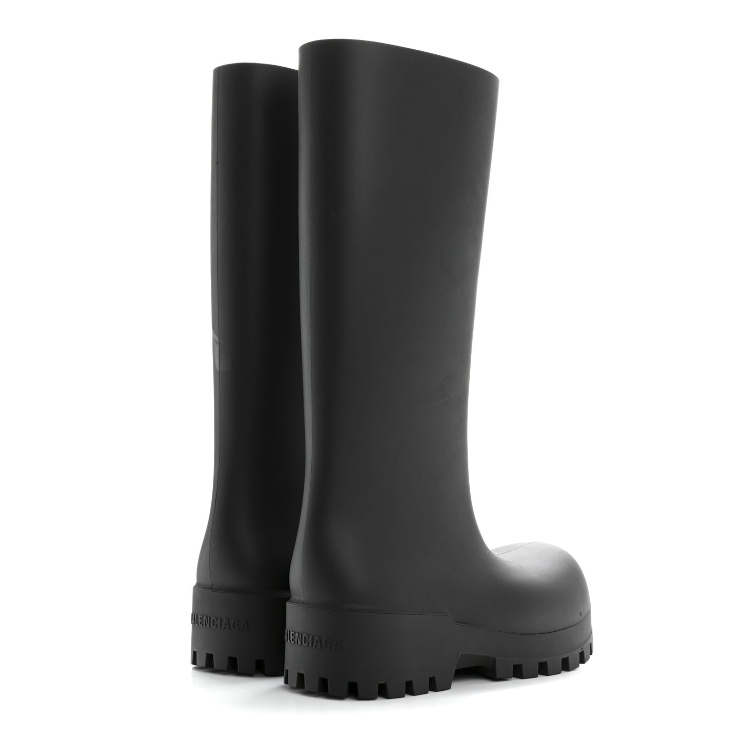 Rubber Bulldozer Rain Boots 38 Black