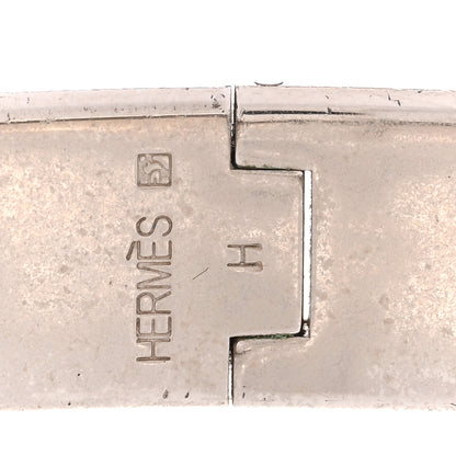 Hermes Enamel Narrow Clic Clac H Bracelet GM Black 4 of 5