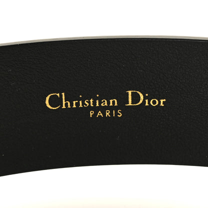 Christian Dior Calfskin 35mm Montaigne Belt 75 Black 4 of 5