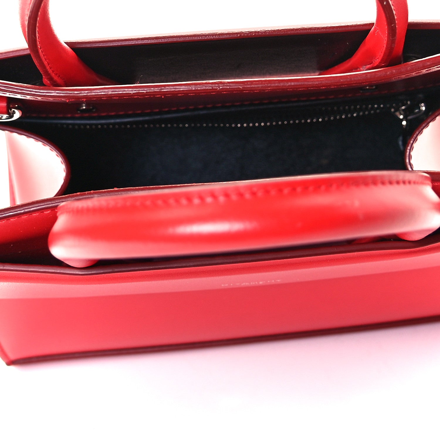 Givenchy Smooth Calfskin Mini Horizon Satchel Red 7 of 7
