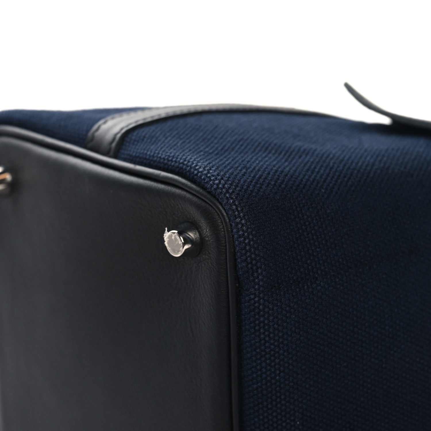 Hermes Toile Goeland Swift Cargo Picotin Lock 18 Bleu Marine Black 10 of 13