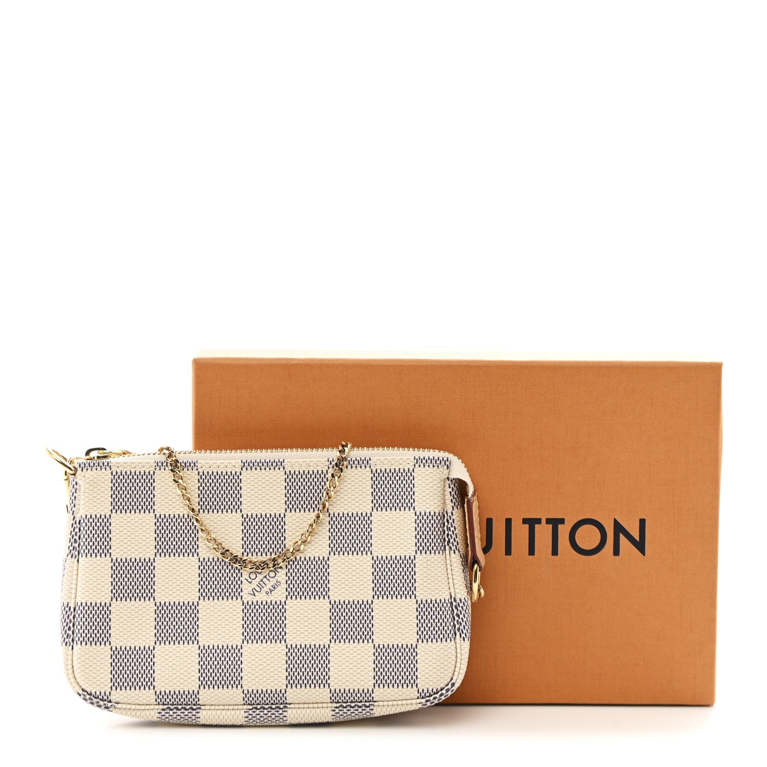 Louis Vuitton Damier Azur Mini Pochette Accessories 8 of 8