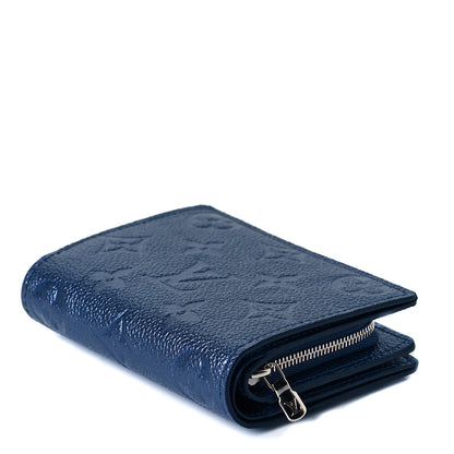 Louis Vuitton Metallic Empreinte Clea Wallet Navy Nacre 5 of 9