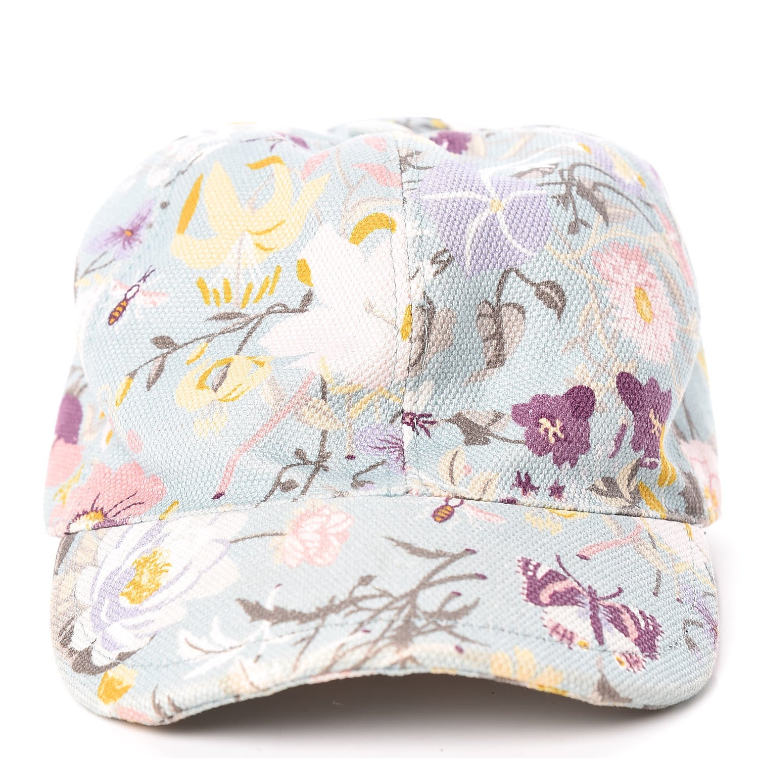 Gucci Canvas Childrens Olympus Pop St Flora Baseball Hat M Honeydew 3 of 6
