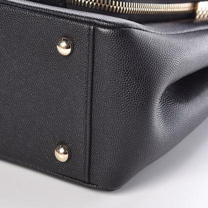 Chanel Caviar Quilted Large Business Affinity Flap Black 9 of 10