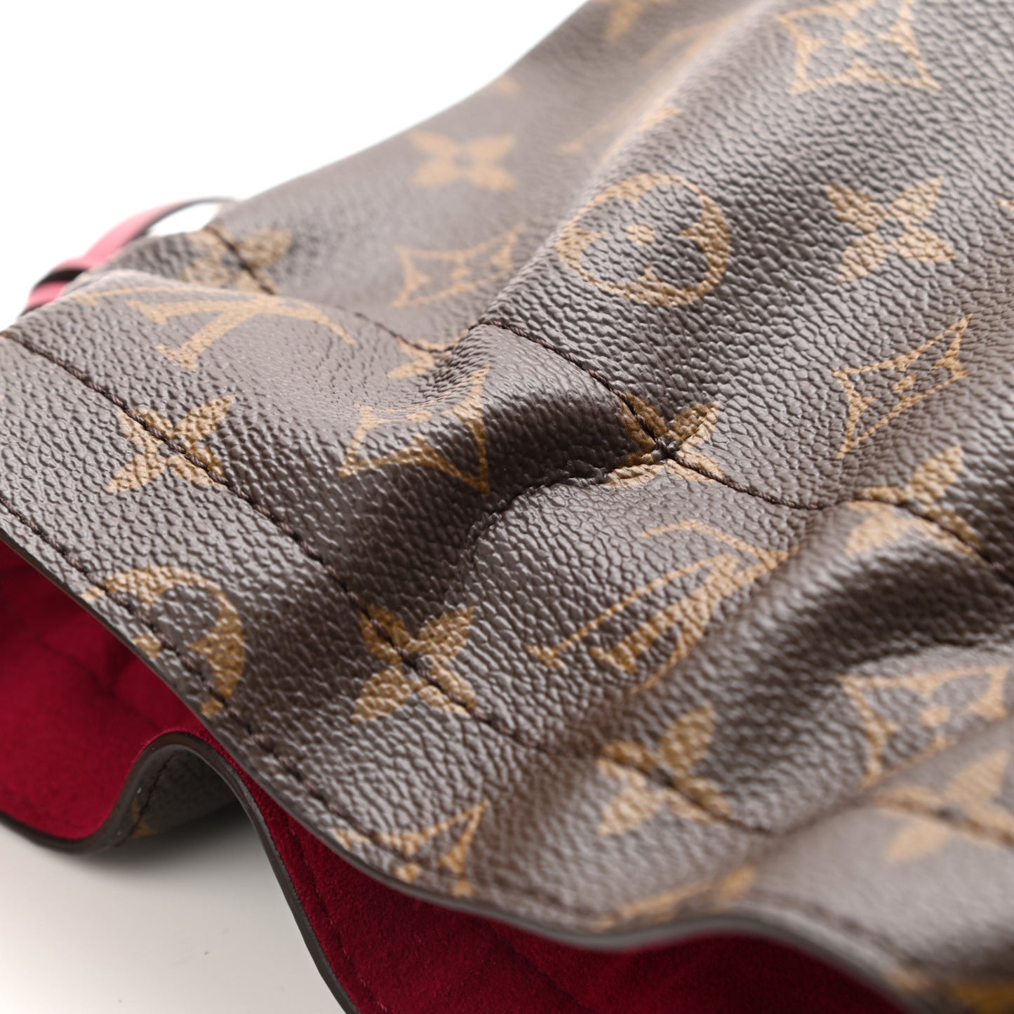 Monogram Pouch Noe Fuchsia