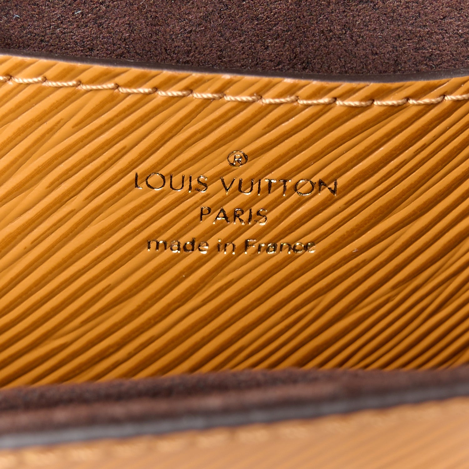 Louis Vuitton Epi Twist Shoulder Bag MM Gold Honey 7 of 10