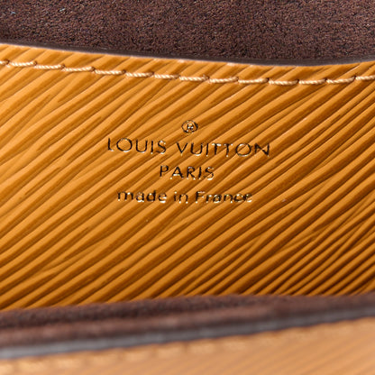 Louis Vuitton Epi Twist Shoulder Bag MM Gold Honey 7 of 10
