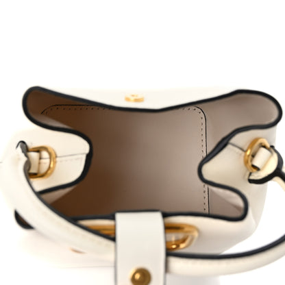 Valentino Garavani Nappa Mini Vlogo Bucket Bag White 5 of 9