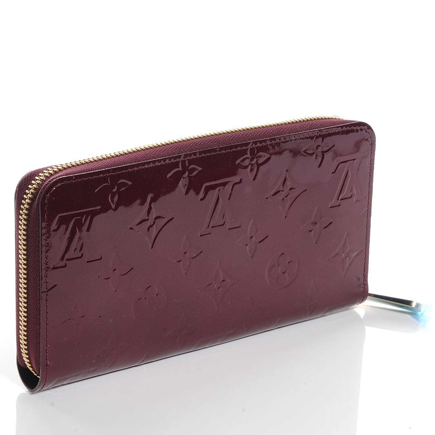 Louis Vuitton Vernis Zippy Wallet Rouge Fauviste 3 of 8
