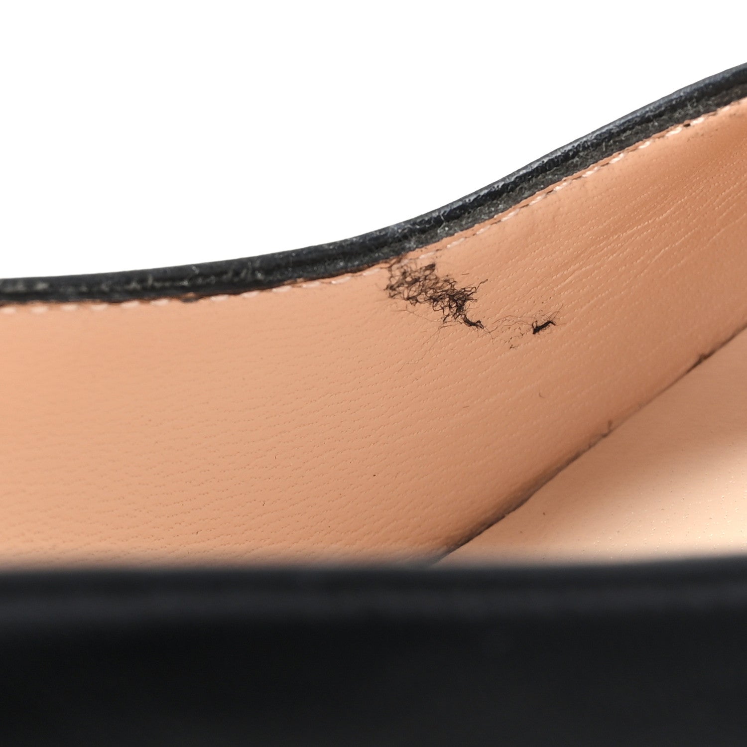 Gucci Malaga Kid Horsebit 75mm Pumps 38 Black 10 of 11