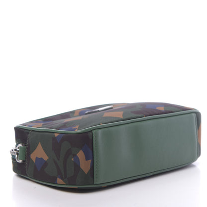 MCM Nylon Camo Dieter Small Camera Crossbody Bag Eden 4 of 9
