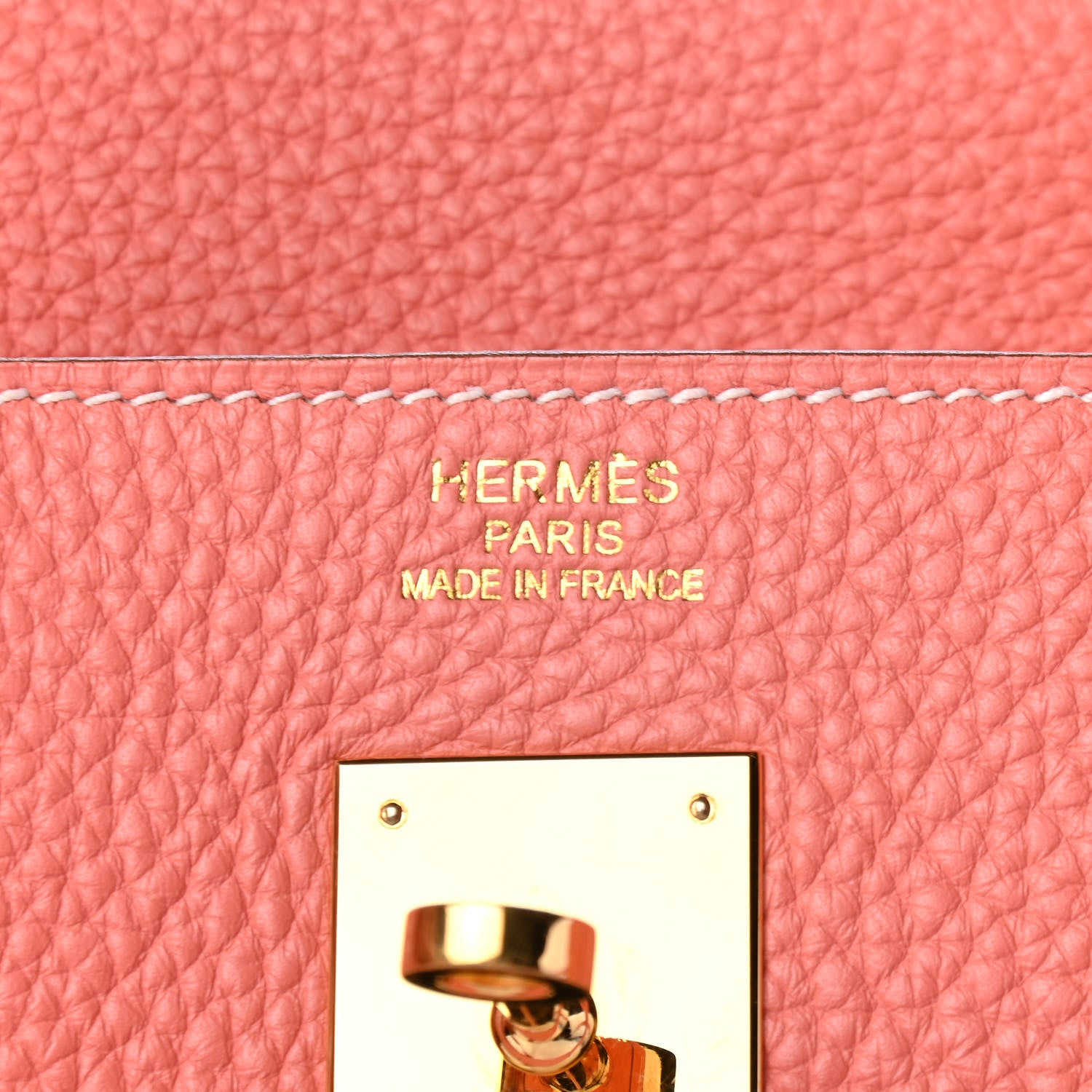 Hermes Taurillon Clemence Birkin 40 Crevette 6 of 8