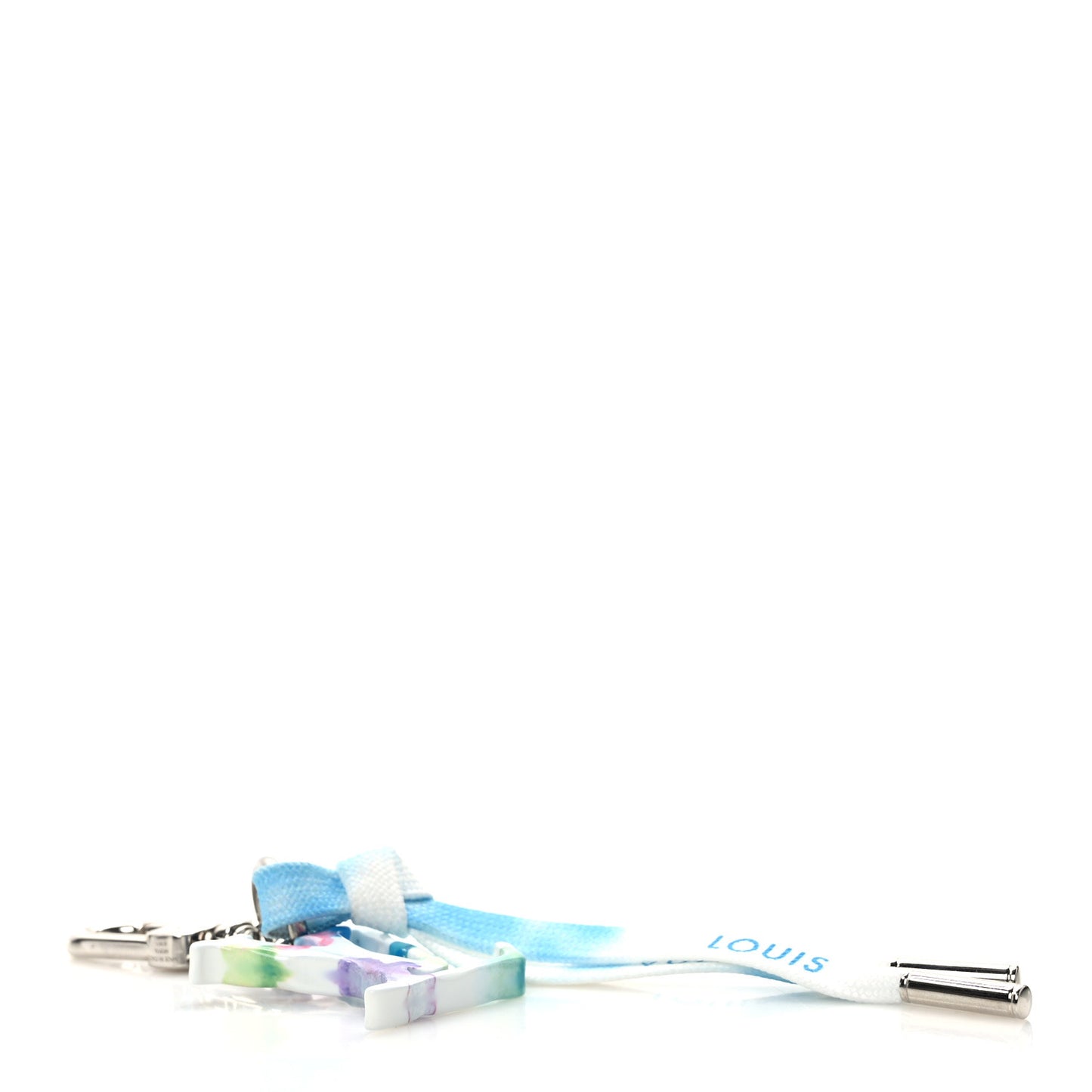 LV Bag Charm Key Holder Watercolor