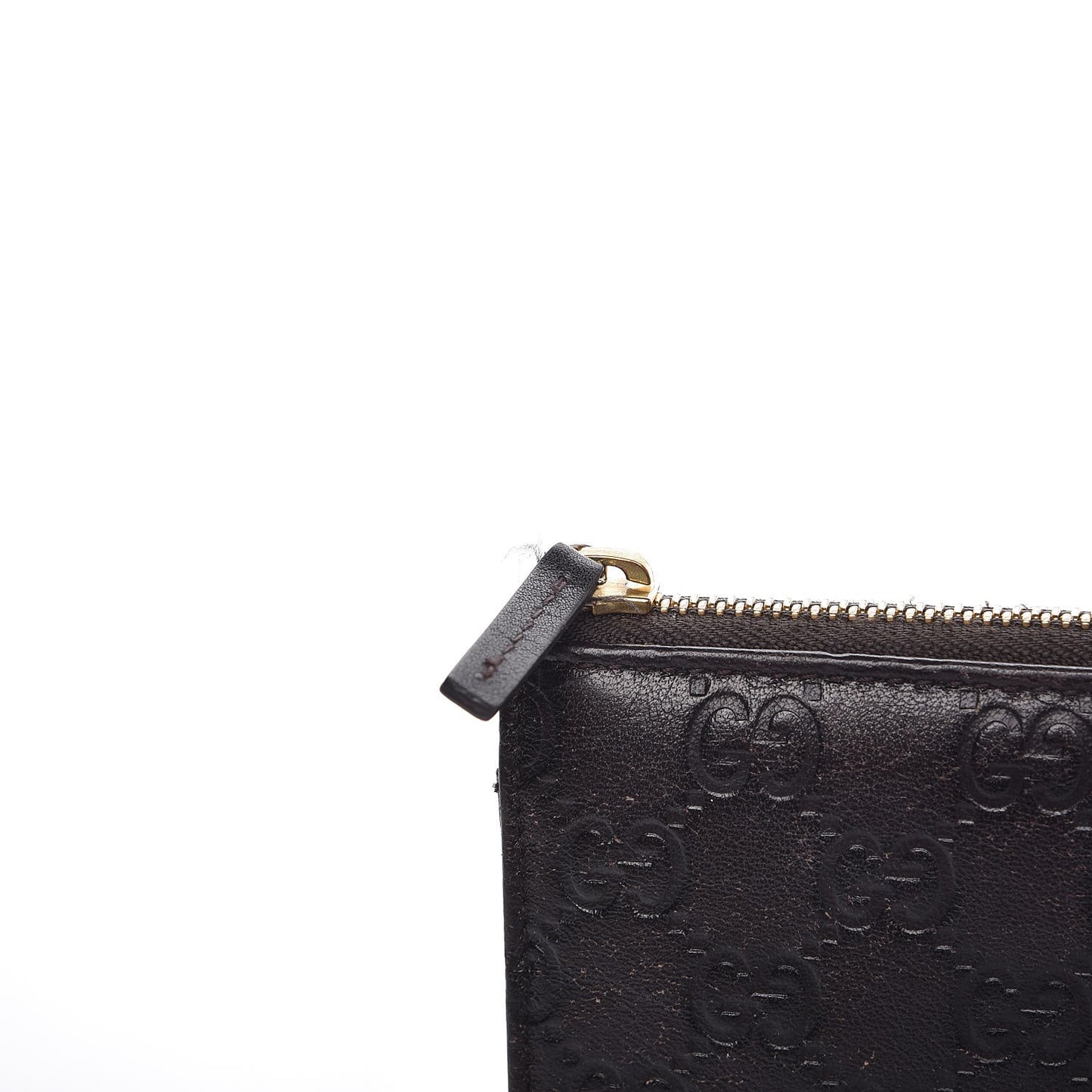 Guccissima Vitello Tender Donna Long Wallet Testa di Moro