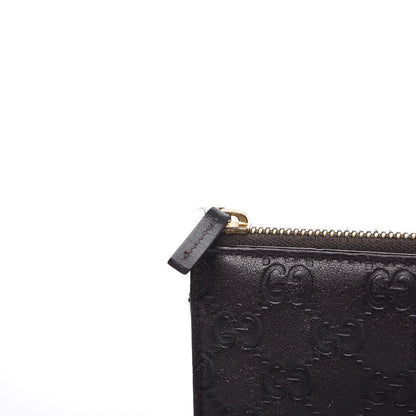 Gucci Guccissima Vitello Tender Donna Long Wallet Testa di Moro 8 of 12