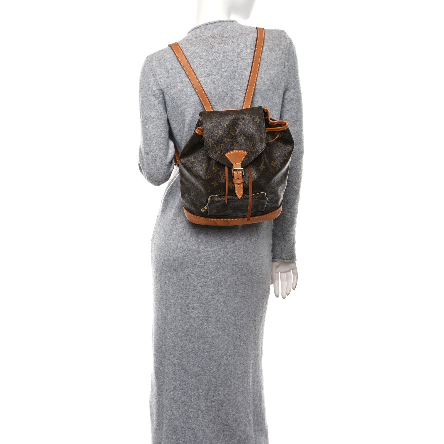 Louis Vuitton Monogram Montsouris MM Backpack 2 of 10
