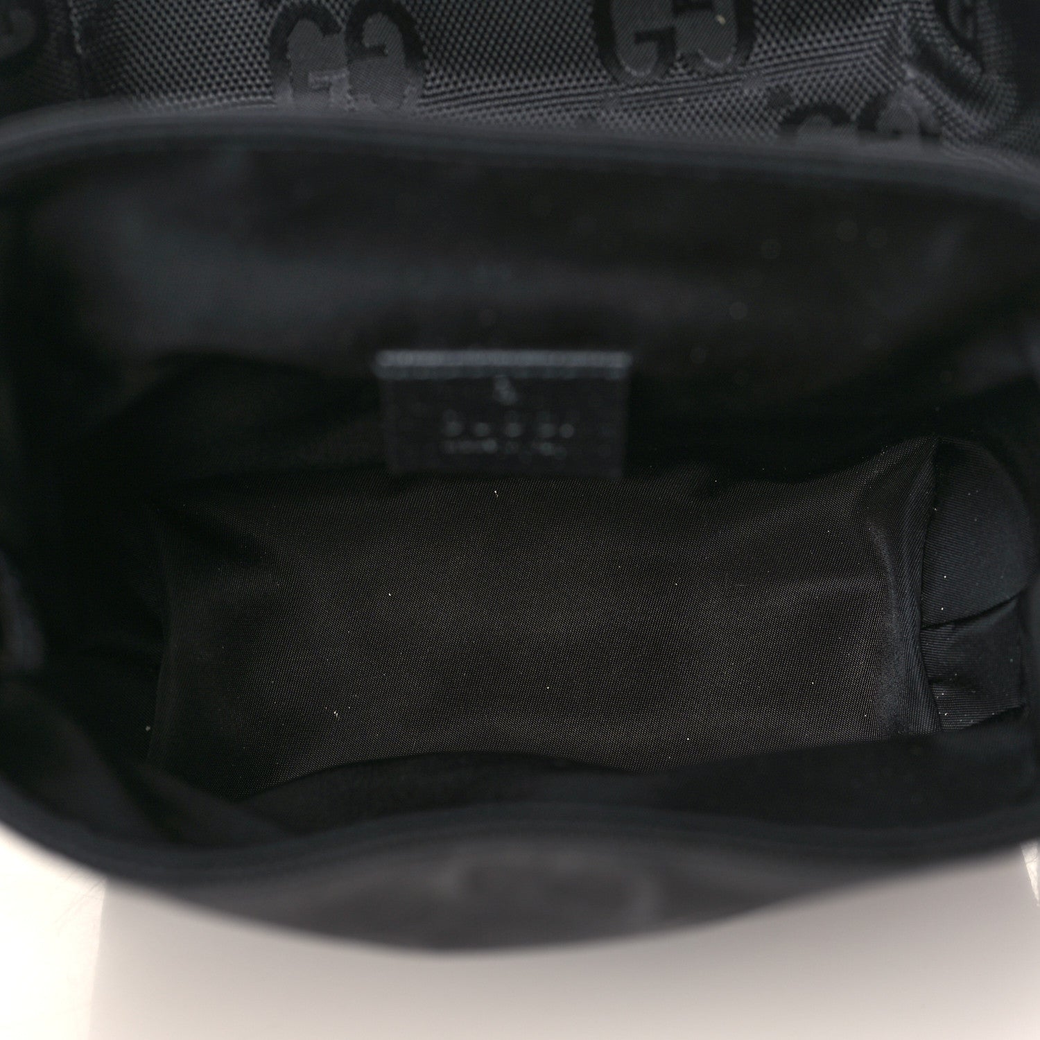 Gucci Econyl Nylon Monogram Off The Grid Messenger Bag Black 4 of 9