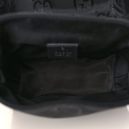 Gucci Econyl Nylon Monogram Off The Grid Messenger Bag Black 4 of 9