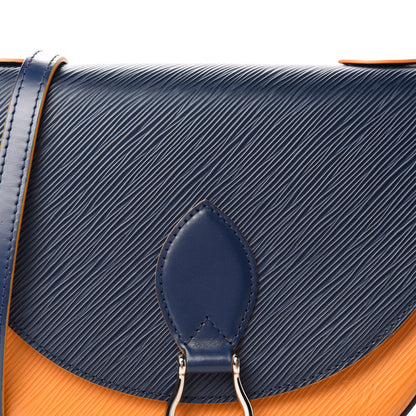 Louis Vuitton Epi Saint Cloud NM Indigo Safran 10 of 11