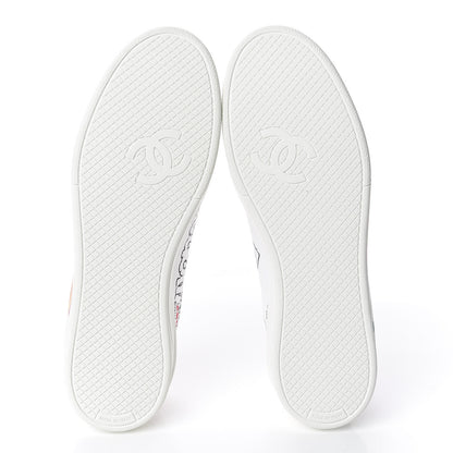 Chanel x Pharrell Williams Calfskin Womens Sneakers 40 White 9 of 10