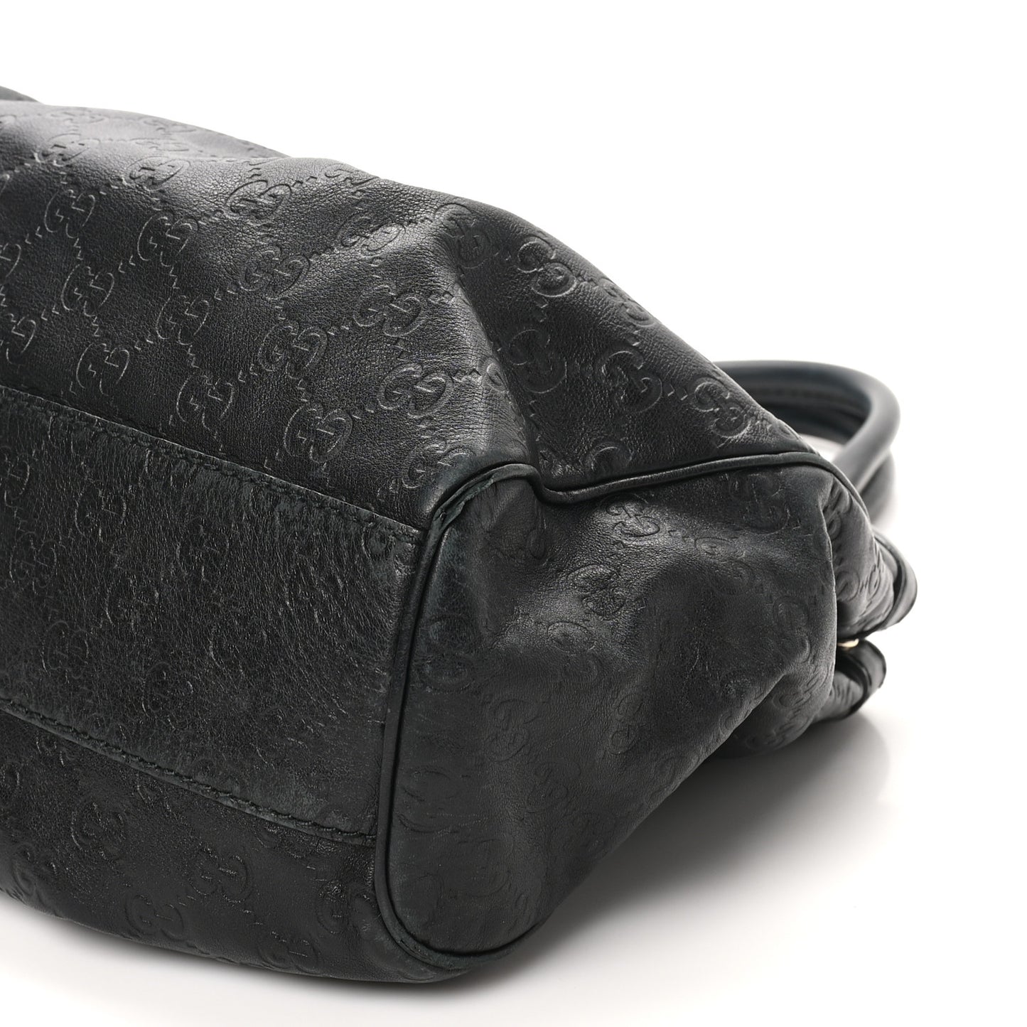 Guccissima Medium Sukey Tote Black