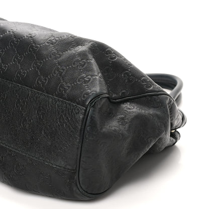 Gucci Guccissima Medium Sukey Tote Black 10 of 13