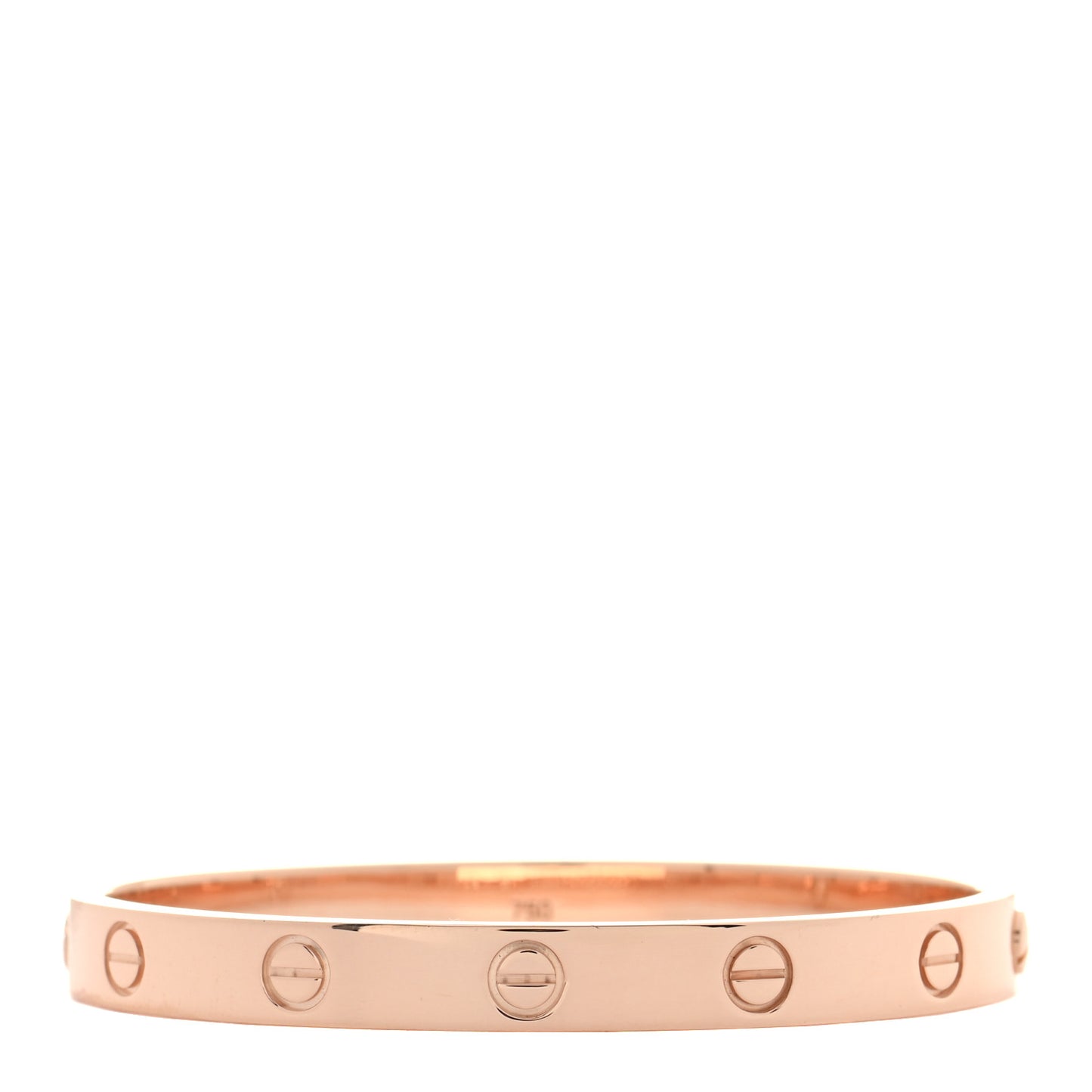 18K Pink Gold LOVE Bracelet 16