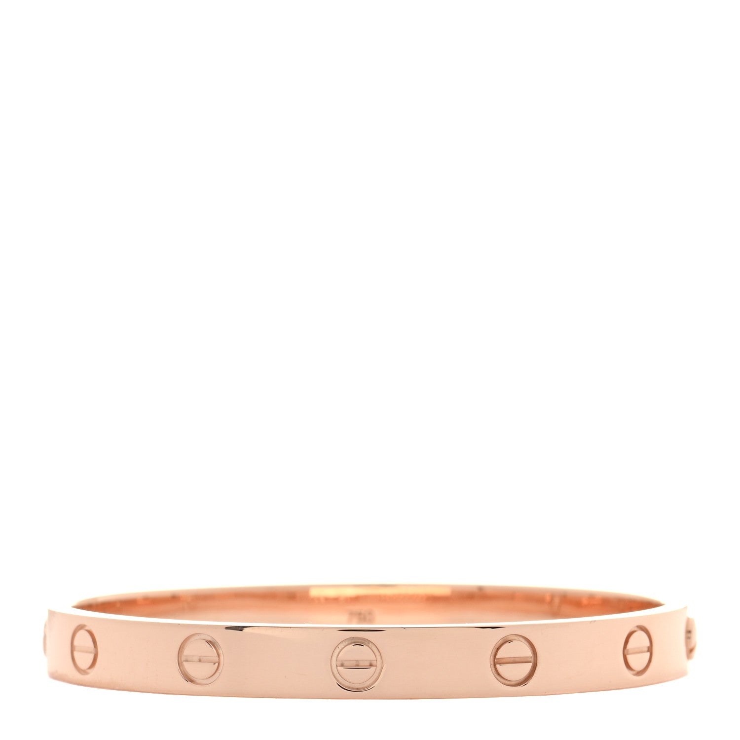 Cartier 18K Pink Gold LOVE Bracelet 16 3 of 8