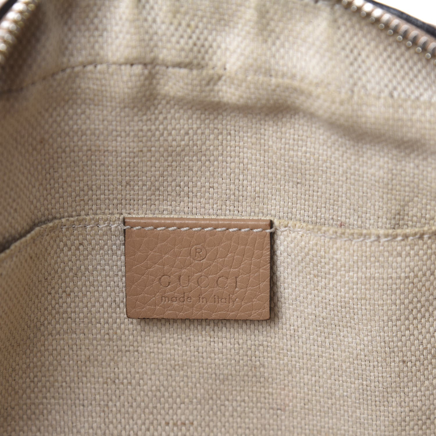 Gucci Pebbled Calfskin Small Soho Disco Bag Rose Beige 11 of 21