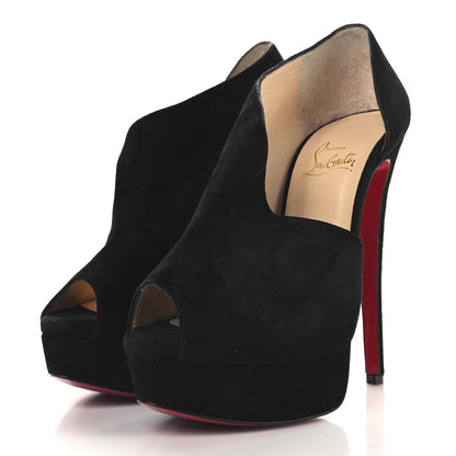 Christian Louboutin Veau Velours Verita 150 Pumps 37.5 Black 4 of 8