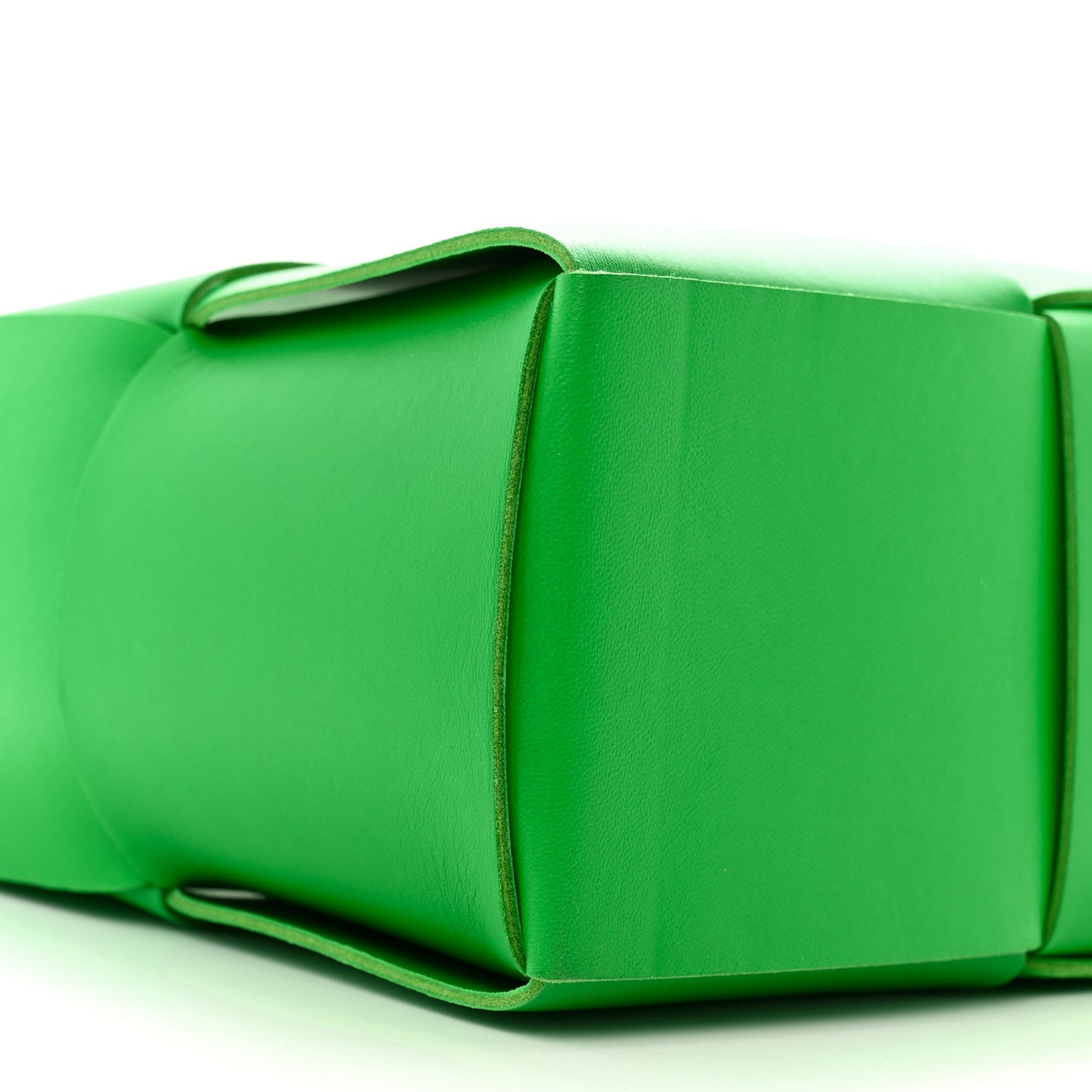 Nappa Maxi Intrecciato Medium Arco Tote Parakeet