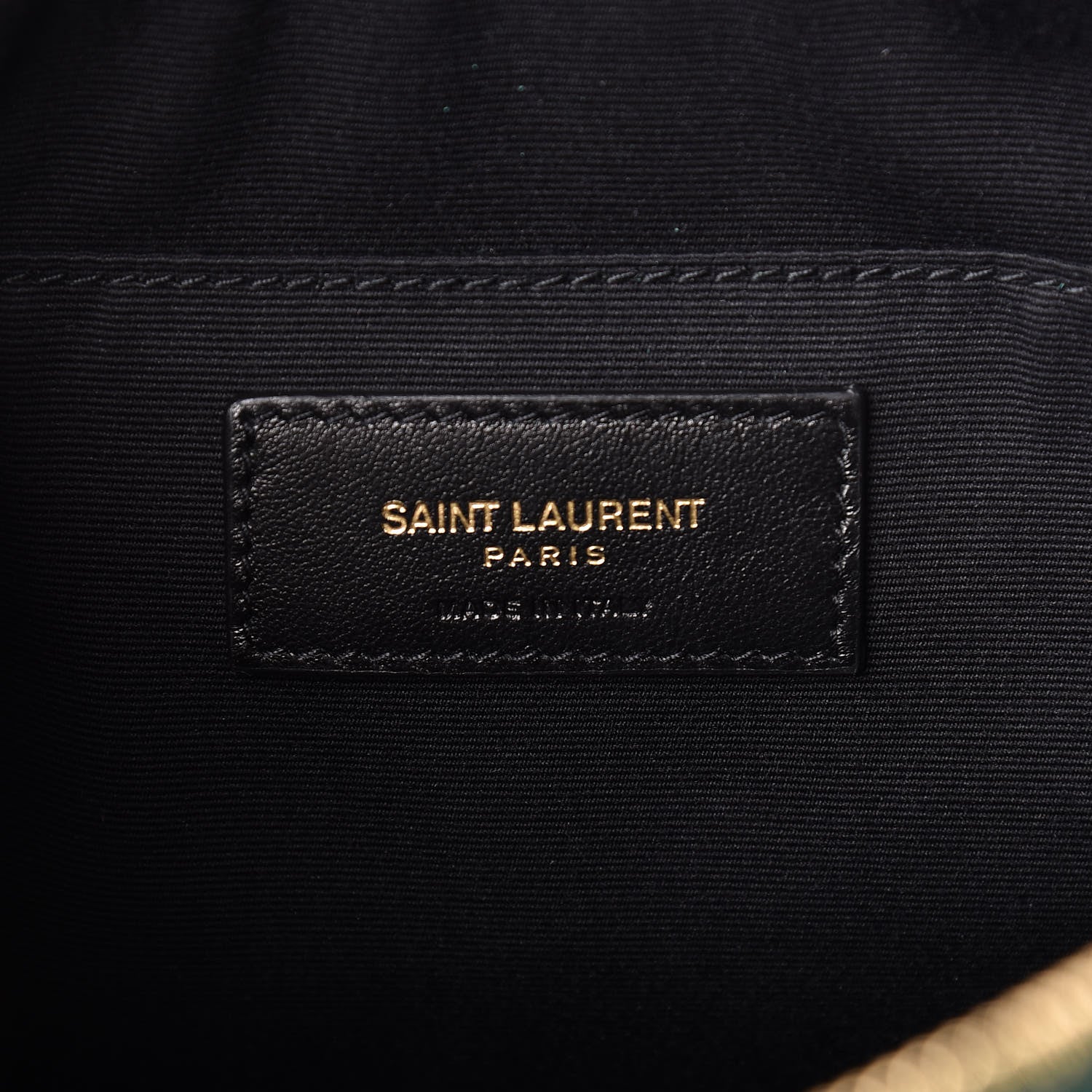 Saint Laurent Velvet Matelasse Monogram Lou Camera Bag Deep Malachite 6 of 20