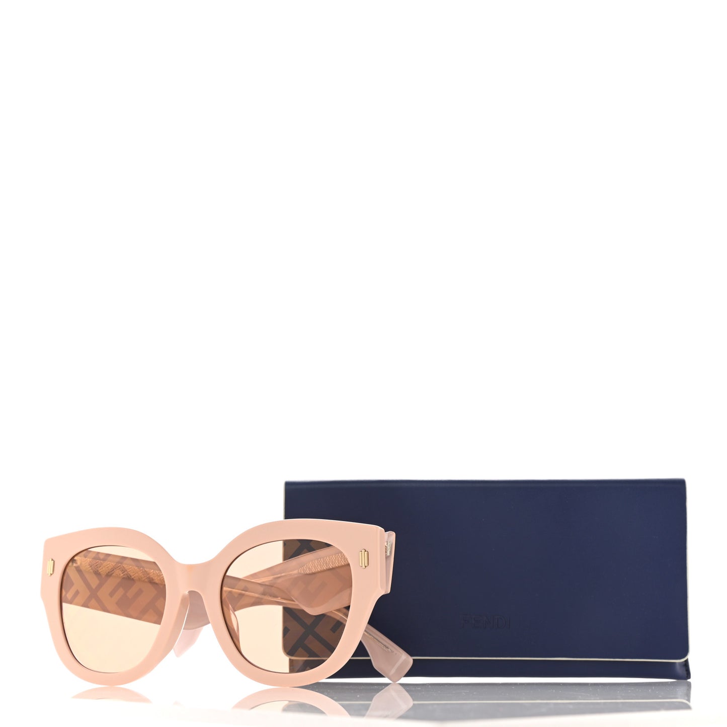 Acetate FF Cat Eye Sunglasses FF 0452 Pink
