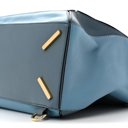 Loewe Calfskin Medium Puzzle Bag Aqua Light Blue Stone Blue 18 of 23