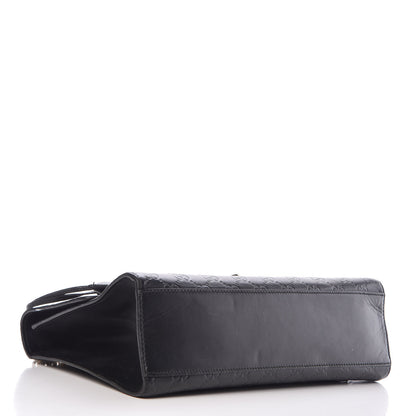 Gucci Guccissima Medium Padlock Shoulder Bag Black 4 of 18