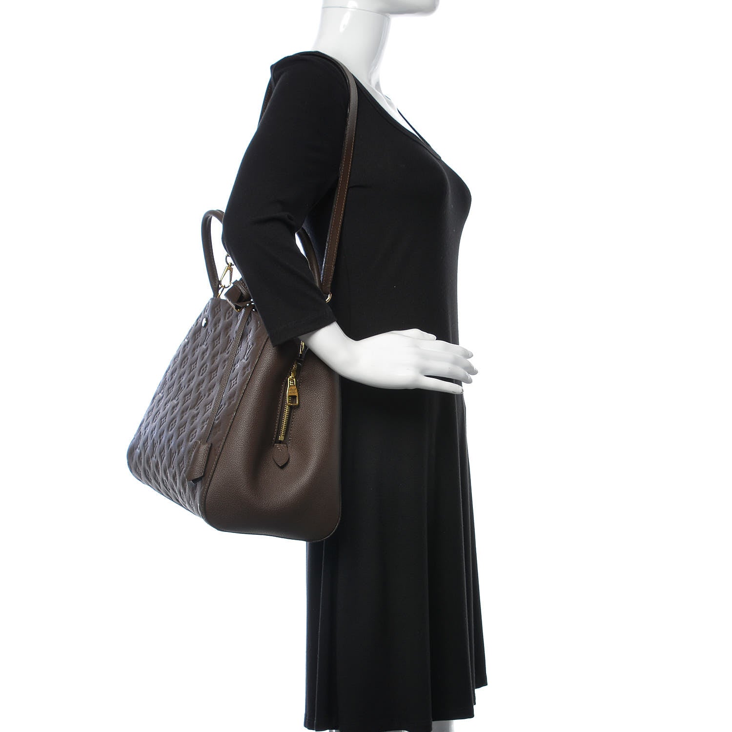 Louis Vuitton Empreinte Montaigne GM Terre 2 of 15