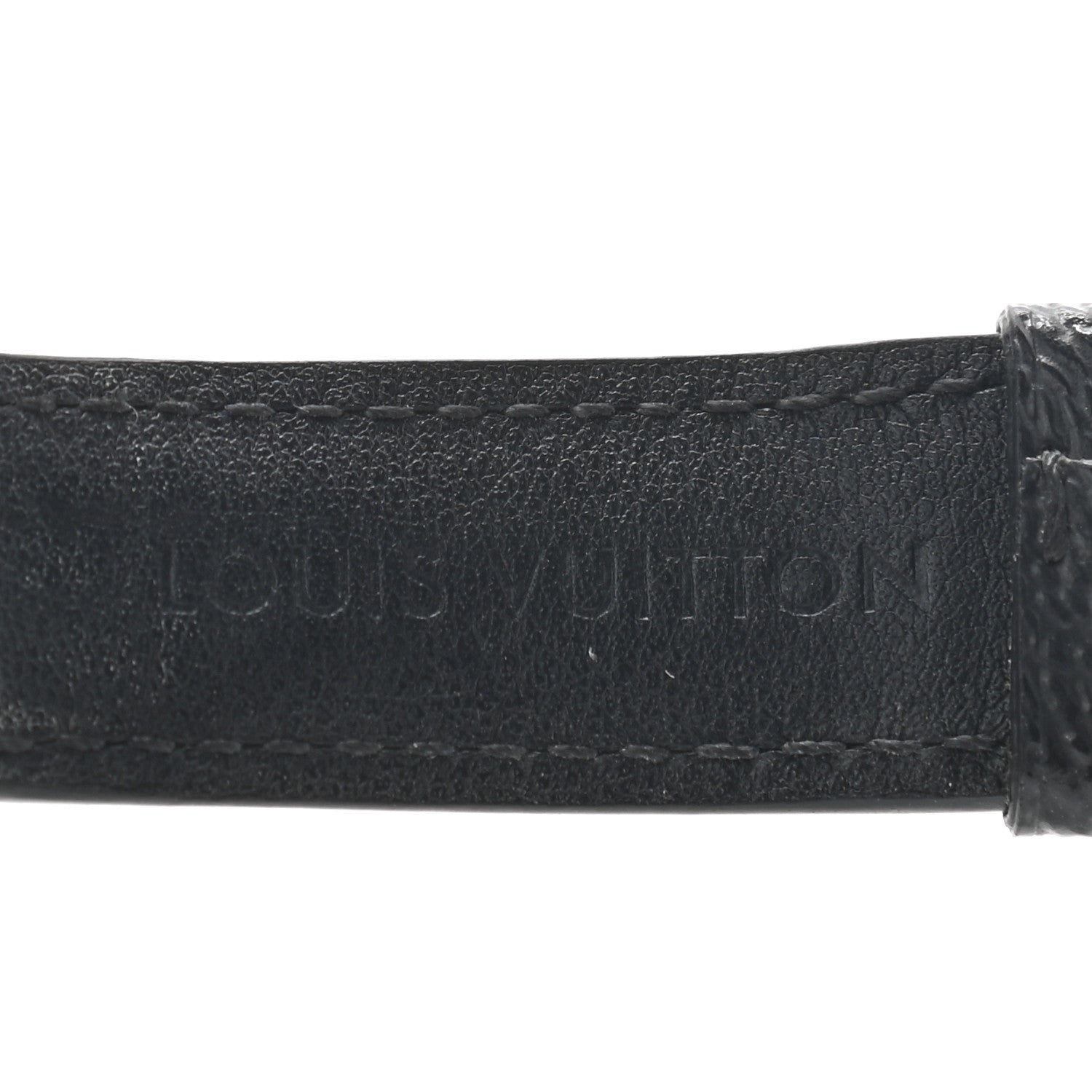 Louis Vuitton Monogram Tambour 10mm Watch Strap Blue Black 5 of 5