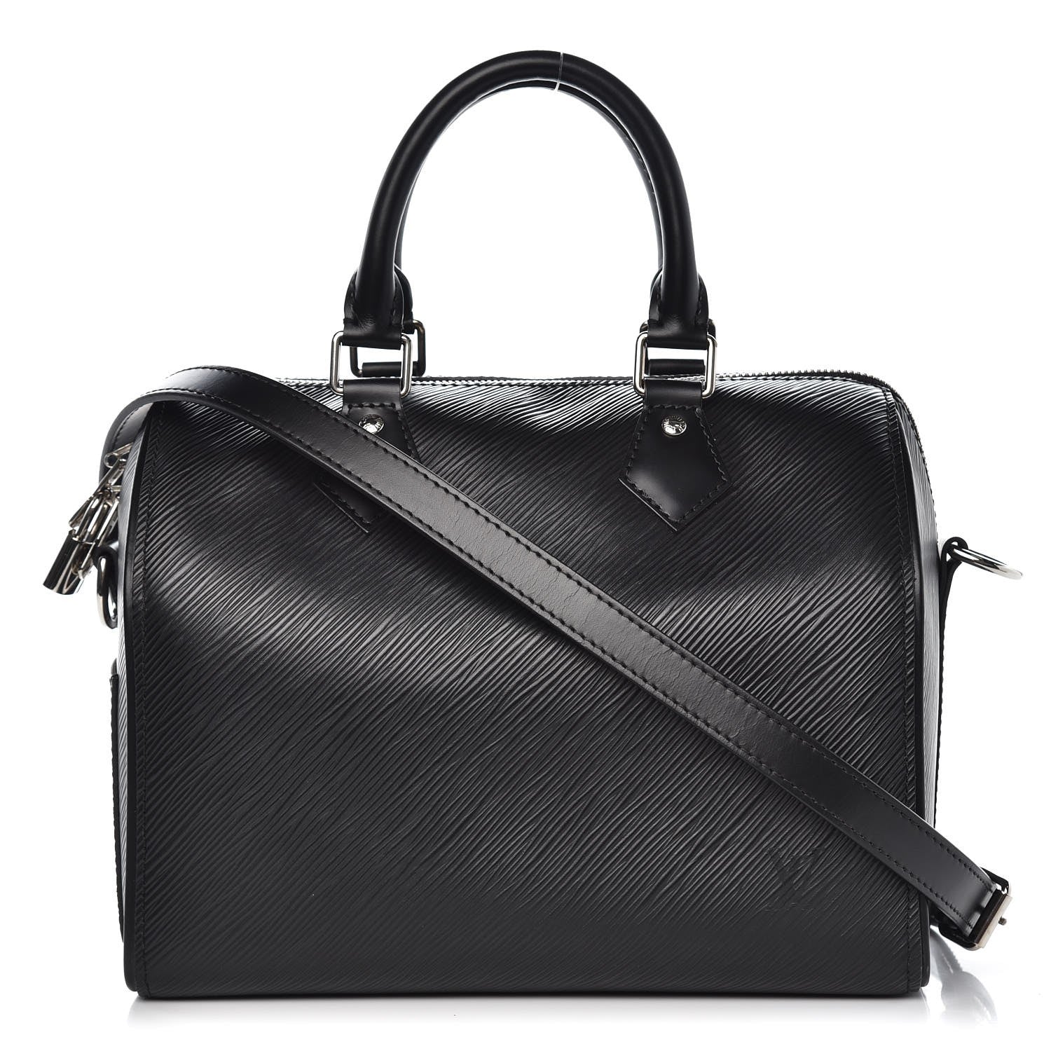 Louis Vuitton Epi Speedy Bandouliere 25 Black 1 of 7