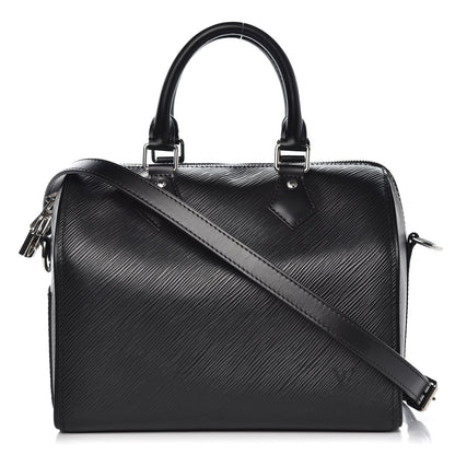 Louis Vuitton Epi Speedy Bandouliere 25 Black 1 of 7