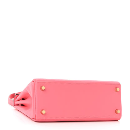 Hermes Swift Kelly Retourne 25 Rose Azalee 4 of 11