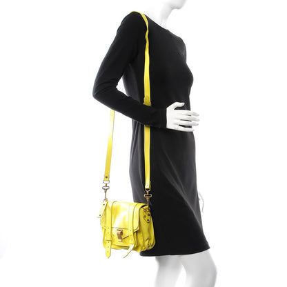 Proenza Schouler Lambskin PS1 Mini Pouch Messenger Bag Sunshine 2 of 8