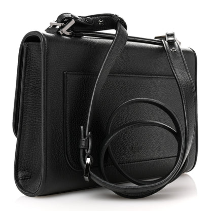 Valentino Garavani Grainy Calfskin Monochrome Bag Black 3 of 11