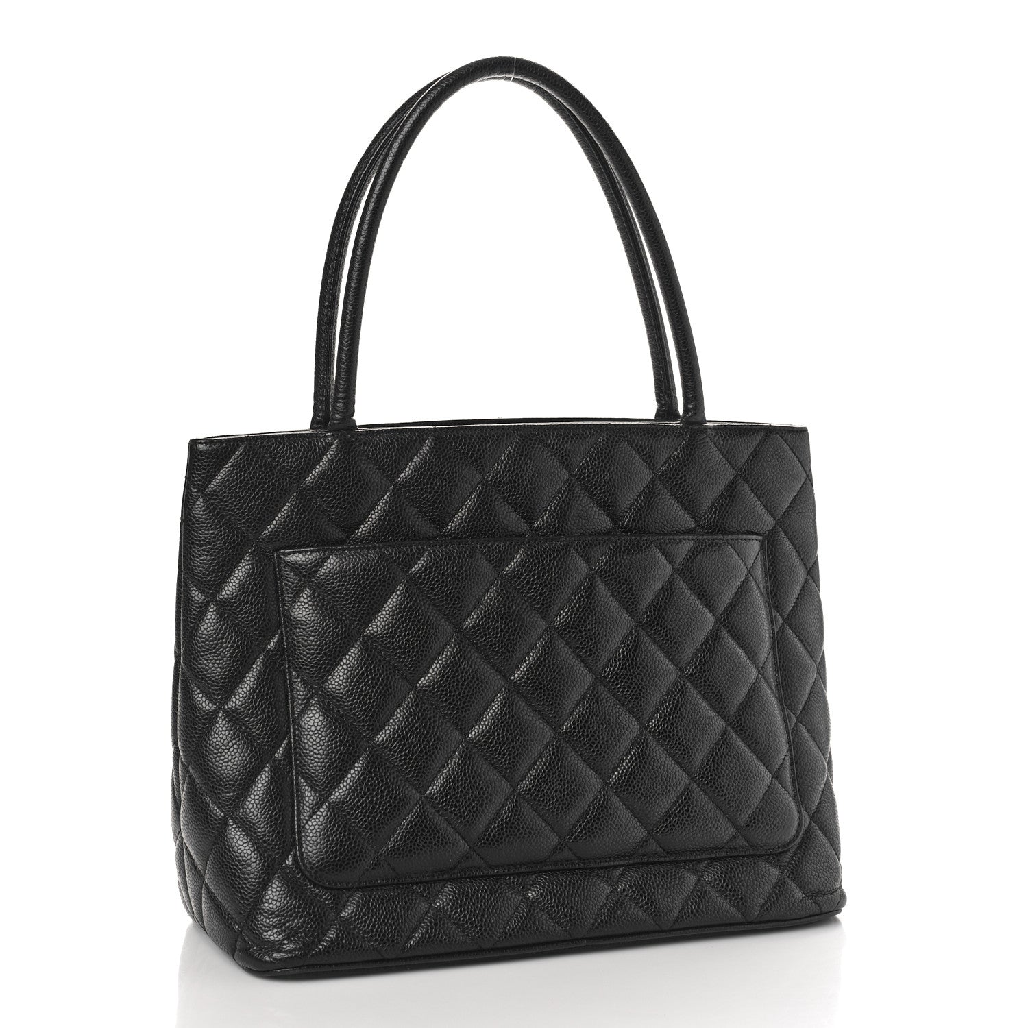 Chanel Caviar Quilted Medallion Tote Black 3 of 10