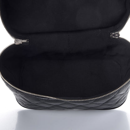 Chanel Crumpled Calfskin PVC Quilted Backpack Black 6 of 8