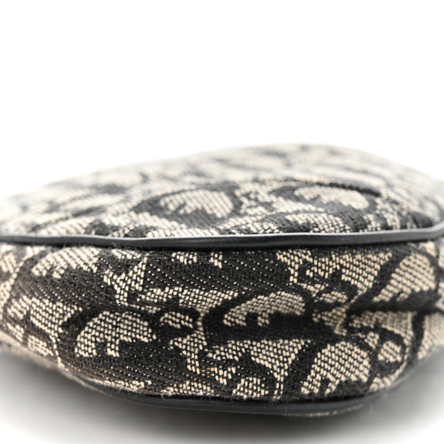 Monogram Mini Saddle Pochette Black