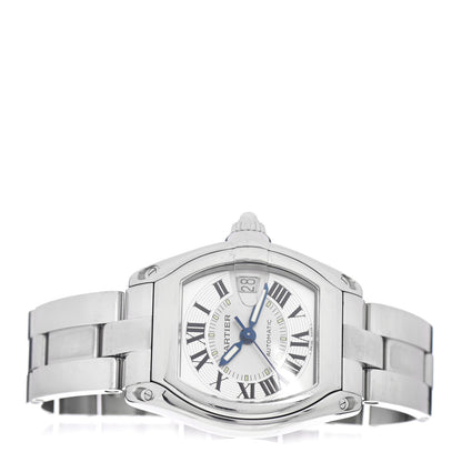 Cartier Stainless Steel 37mm Roadster Automatic Watch 2 of 4