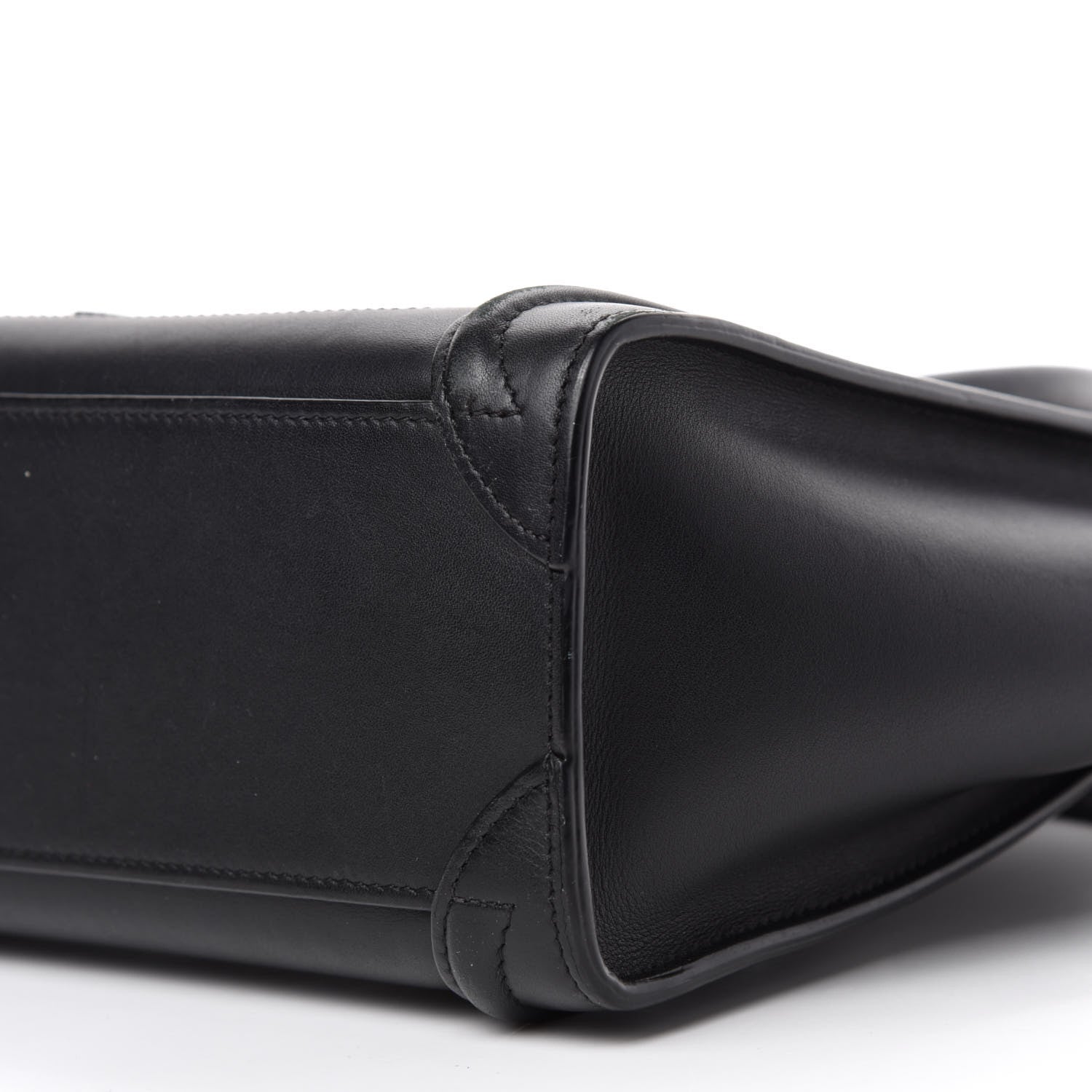 Celine Smooth Calfskin Nano Luggage Black 8 of 12