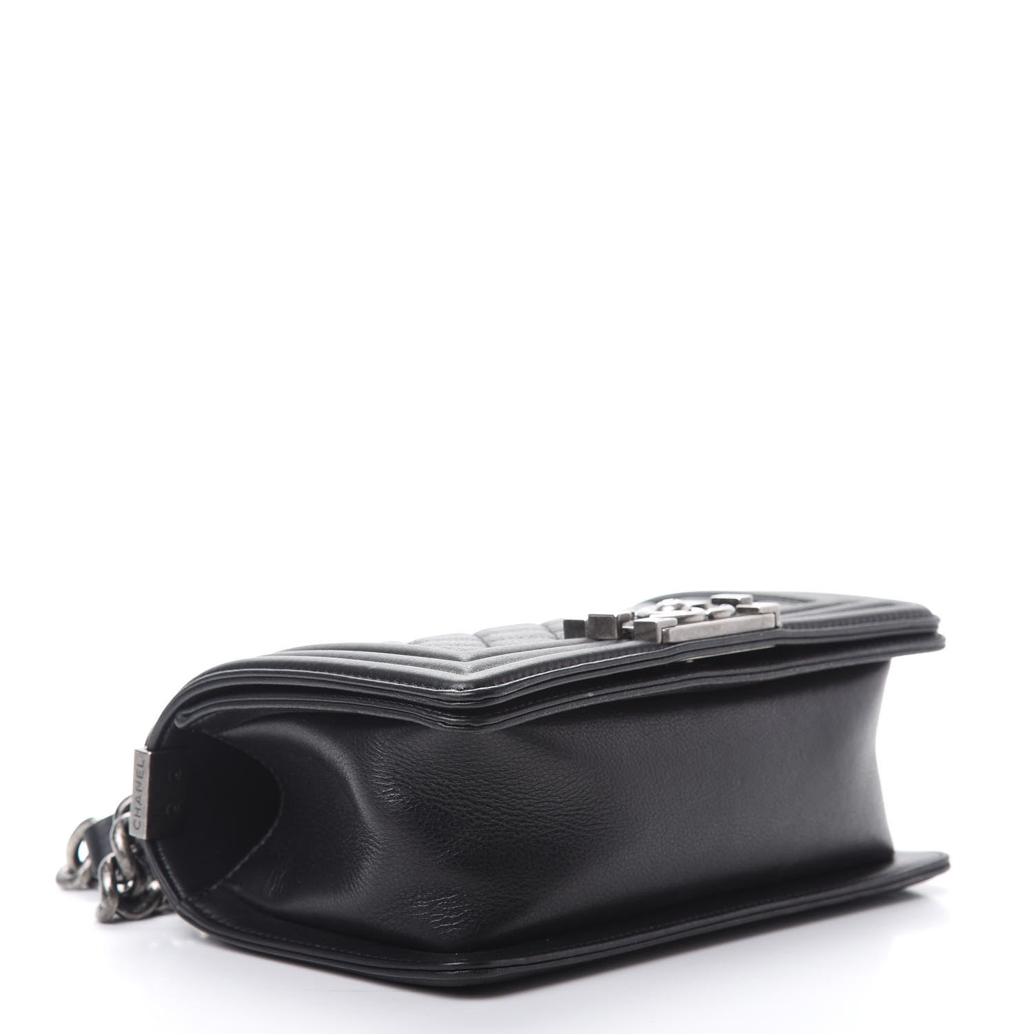 Chanel Calfskin Quilted Small Boy Flap Black 4 of 12